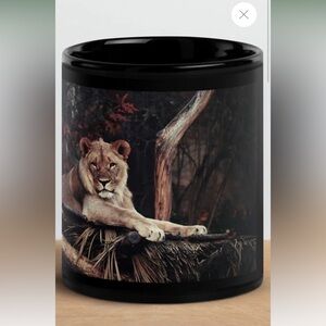 Isn’t She Lovely Black Glossy Mug